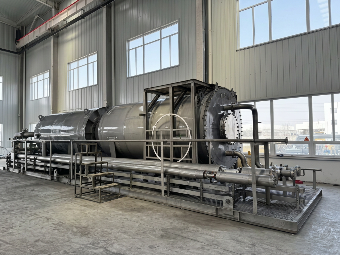 Инсинератор для установки аминовой очистки ПНГ Газсёрф, изготовленный для проекта «РУСВЬЕТПЕТРО»